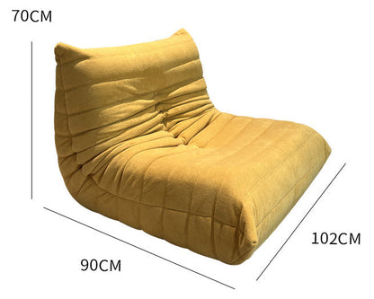 fauteuil Togoo Chenille Relax compressé | Black edition