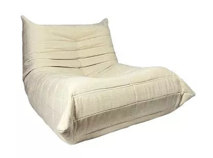 fauteuil Togoo Chenille Relax compressé | white edition