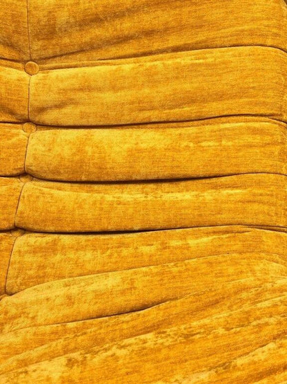 fauteuil Togoo Chenille Relax compressé | yellow edition