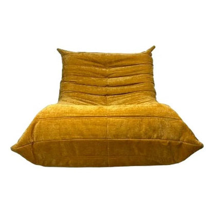 fauteuil Togoo Chenille Relax compressé | yellow edition