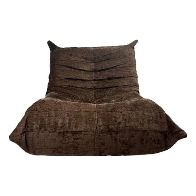 fauteuil Togoo Chenille Relax compressé | chocolat edition