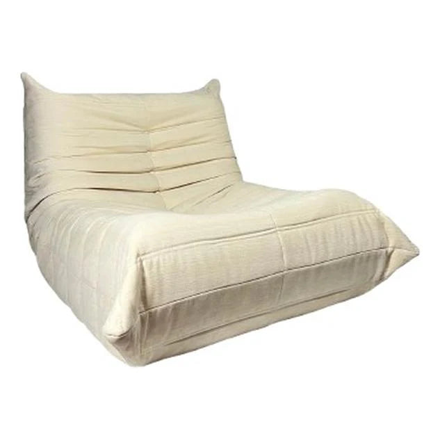 fauteuil Togoo Chenille Relax compressé | white edition