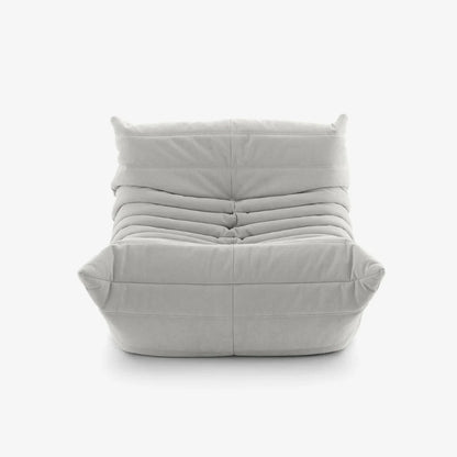 fauteuil Togoo Chenille Relax compressé | white