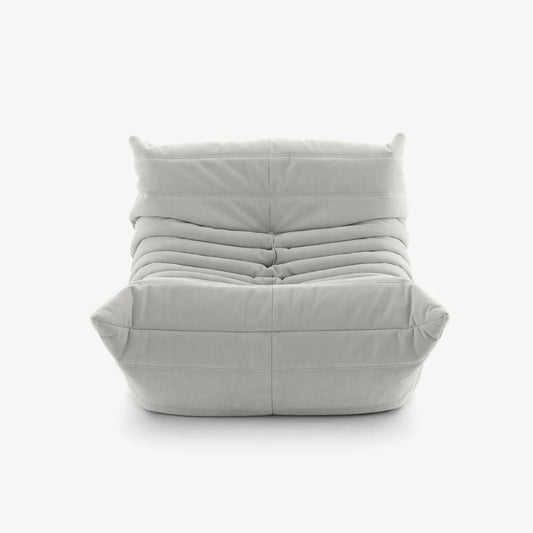 fauteuil Togoo Chenille Relax compressé | white