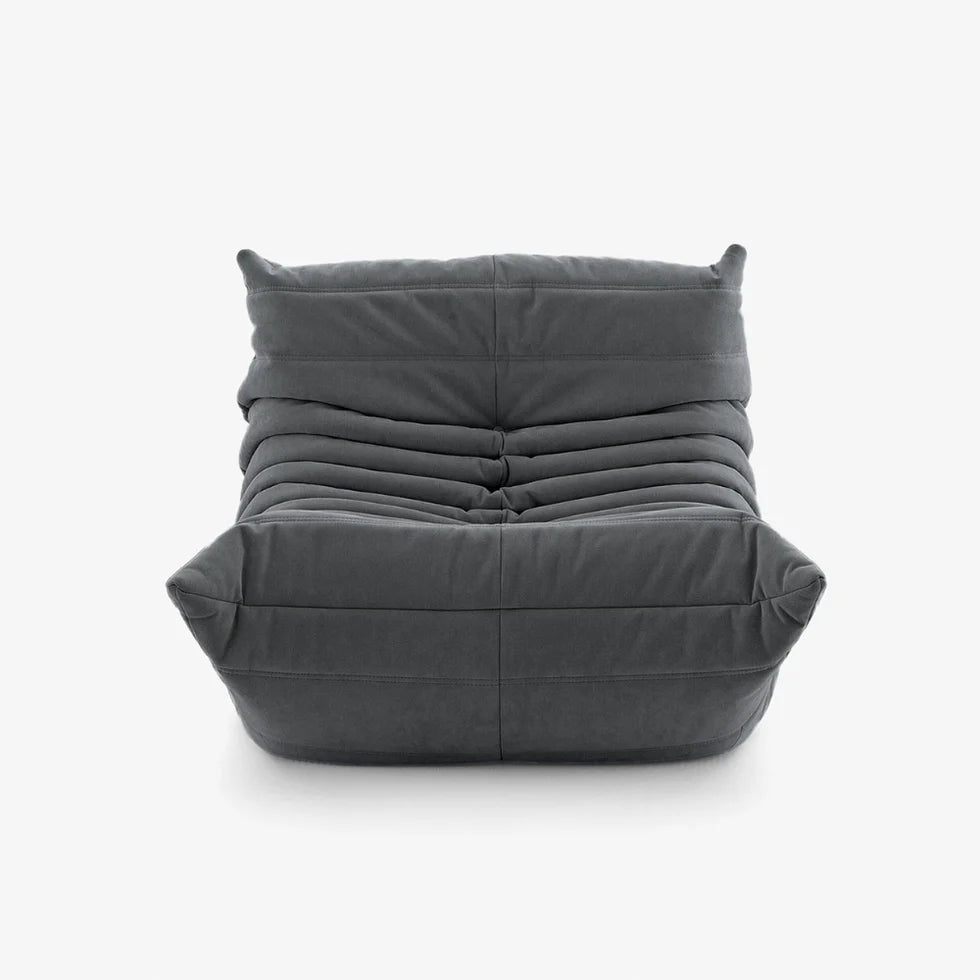 fauteuil Togoo Chenille Relax compressé | grey edition