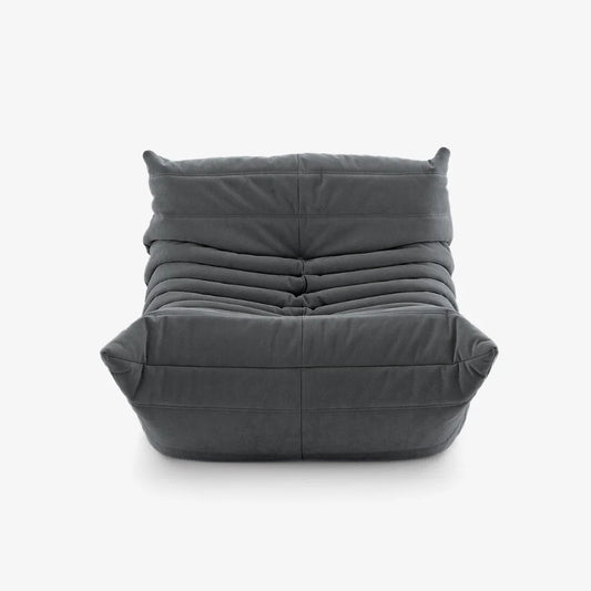 fauteuil Togoo Chenille Relax compressé | grey edition