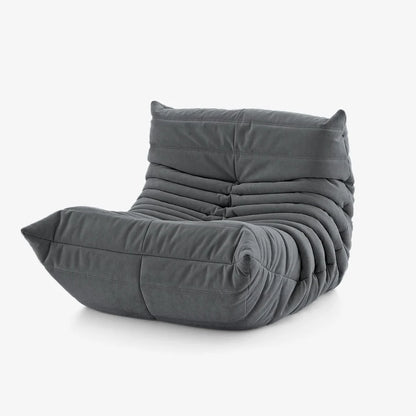 fauteuil Togoo Chenille Relax compressé | grey edition