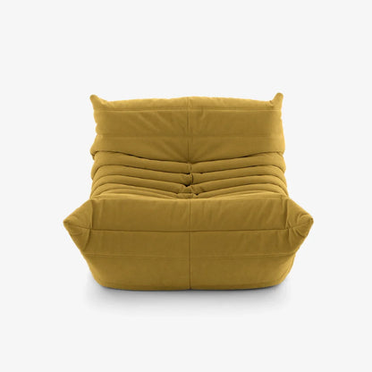 fauteuil Togoo Chenille Relax compressé  | yellow