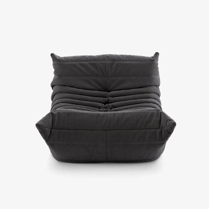 fauteuil Togoo Chenille Relax compressé | Black edition
