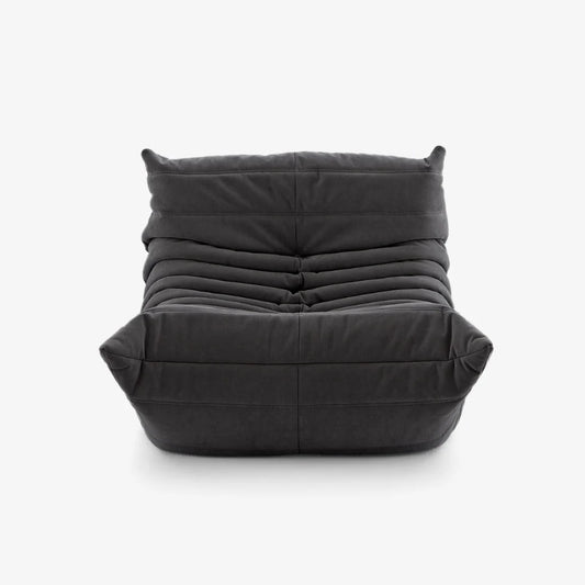 fauteuil Togoo Chenille Relax compressé | Black edition